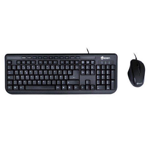 KIT CLAVIER MULTIMEDIA + SOURIS OPTIQUE (USB 2.0) NOIR