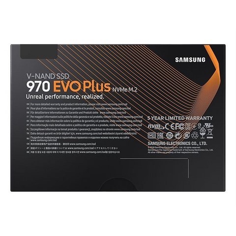 SSD M.2 (2280) 500GB Samsung 970 EVO Plus (NVMe)