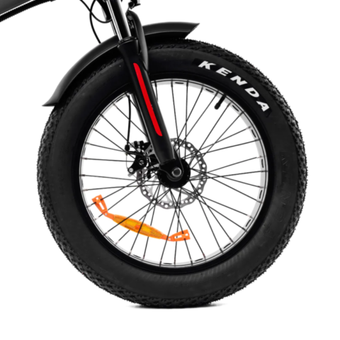 Vélo électrique pliable Argento MiniMax Rouge Moteur Bafang 36V/250W/60Nm , Batt 36V 10.4Ah, Dérailleur Shimano 7 vitesses. 25Km/h Pneu 20