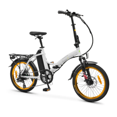 Vélo électrique pliable Argento Piuma S Moteur Bafang 36V/250W/45Nm , Batt 36V 10.4Ah, Dérailleur Shimano 7 vitesses. 25Km/h Pneu 20"