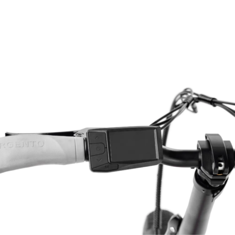 Vélo électrique pliable Argento MiniMax Rouge Moteur Bafang 36V/250W/60Nm , Batt 36V 10.4Ah, Dérailleur Shimano 7 vitesses. 25Km/h Pneu 20