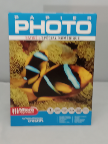 PAPIER PHOTO SATINÉ SPÉCIAL NUMÉRIQUE Micro Application