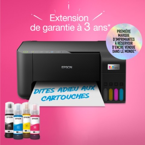 EPSON EcoTank ET-2864 MFP Jet d'encre couleur A4 rechargeable