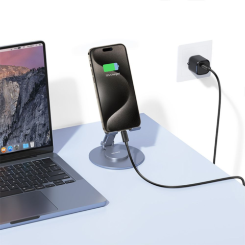 Câble avec motif USB Type-C vers USB Type-C 60W (2m) Usams US-SJ696 / KY Series Noir