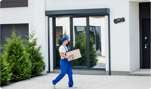 EZVIZ Camera Wifi Extérieure BC1C 4K PRO KIT - Résolution 4K - Batterie lithium rechargeable de 10 400 mAh - Protection continue 24/7 - Vision nocturne en coule