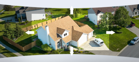 EZVIZ Caméras extérieures motorisées H9c 3MP - Wi-Fi - à double objectif panoramique et inclinable - Co-détection pour un suivi intelligent automatique