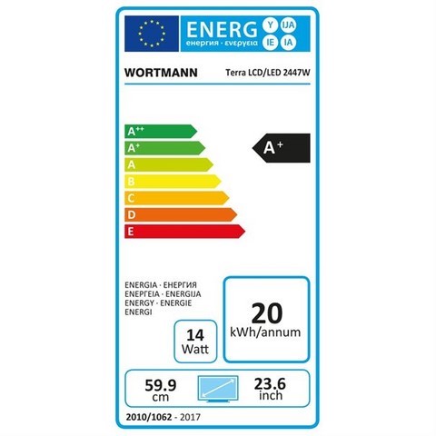 TERRA LED 2447W noir HDMI GREENLINE PLUS