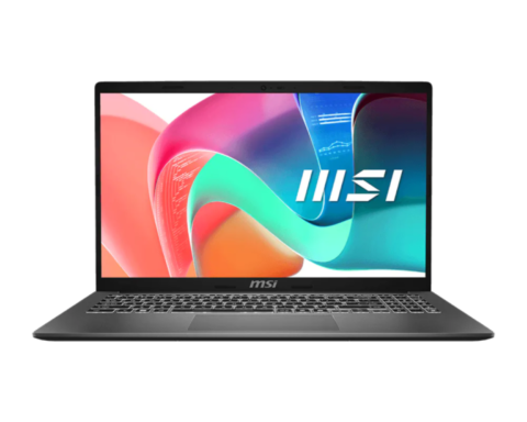 MSI Modern 15 F1MG-877XFR Gray - 15.6 Full HD IPS - Core 7 150U - 16 Go DDR4 - 512 Go SSD NVMe - RJ45 USB-C - Rétroéclairé - FreeDOS