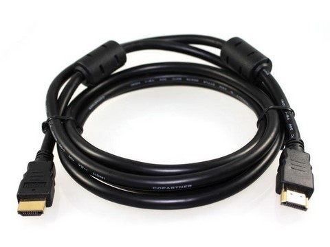 Reekin HDMI Câble - 10,0 Mètre - FERRITE FULL HD (High Speed with Ethernet)