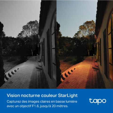 Tapo TC40GW - Caméra 4G LTE extérieure panoramique et inclinable