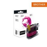 BROTHER 125 - CARTOUCHE BOITE SWITCH ÉQUIVALENTE À BROTHER LC125M - MAGENTA